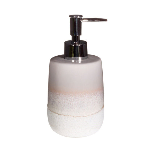 Grey Mojave Ceramic Bathroom Lotion Shower Shampoo Liquid Soap Pump Dispenser