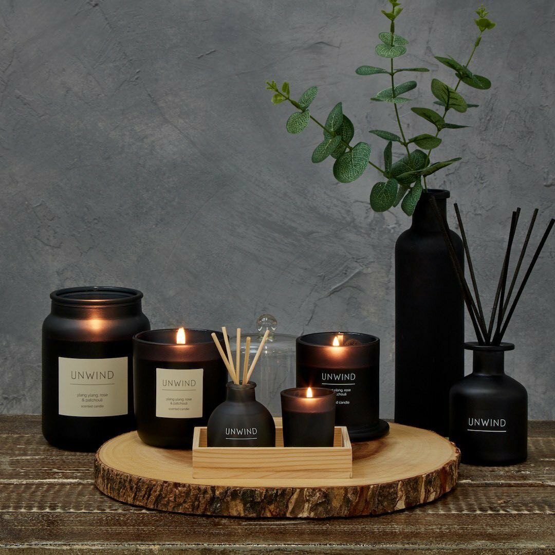 Premium Spa Scented Candle Jars Cloche Candles Diffuser Relaxing Home Fragrances