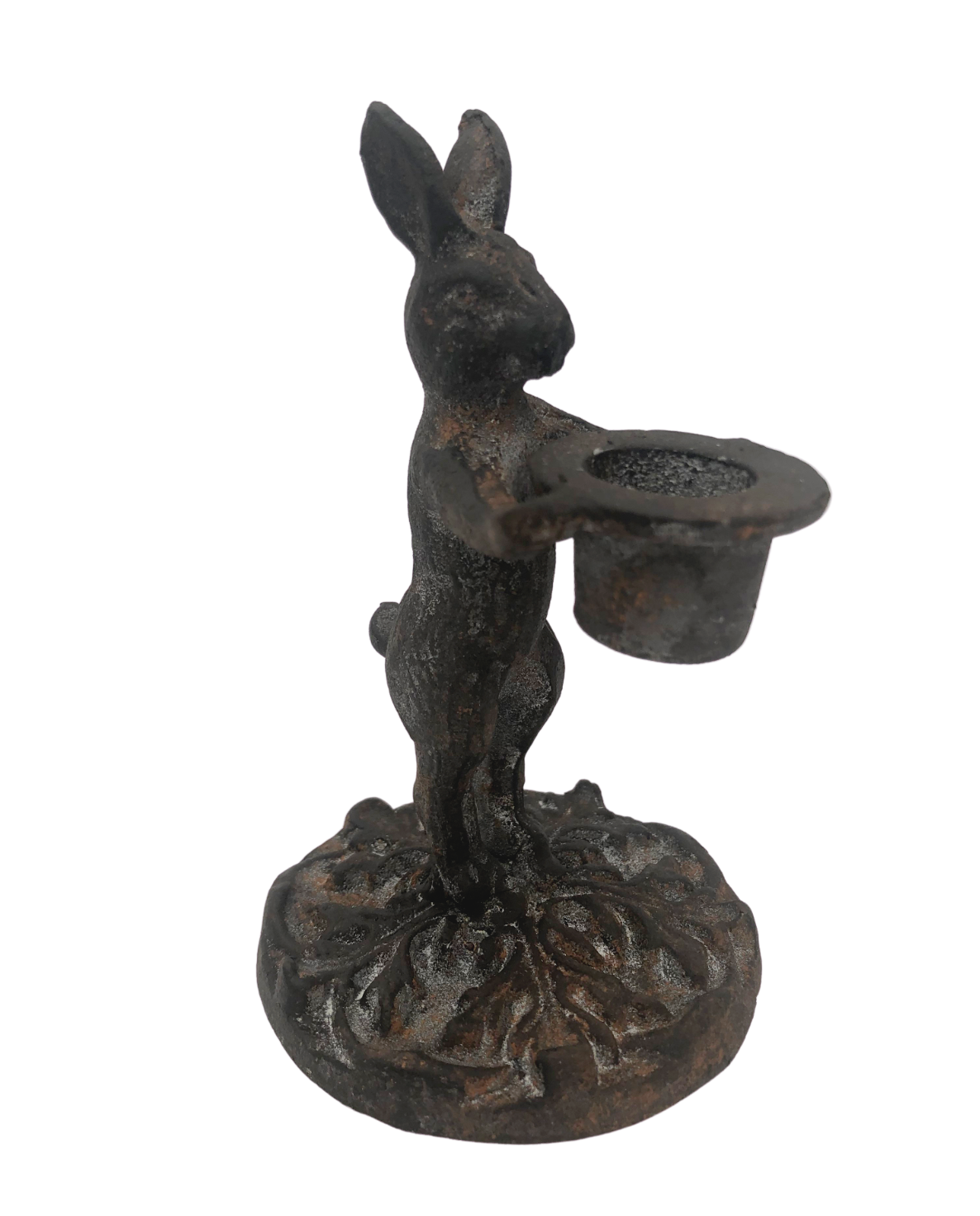  Antique French Style Rabbit Hare Candlestick Candle Holder Xmas Dinner Table