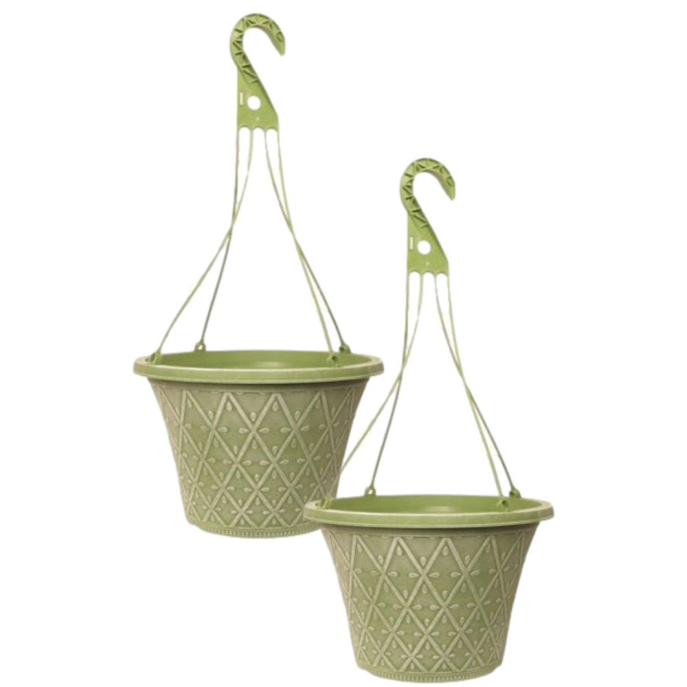 Plastic Summer Spring Planters Plant Pots Hanging Baskets Troughs Powdered Pots