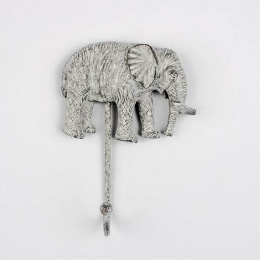 Metal Elephant Hook Antique Coat Key Hanger Hook Home Wall Mounted Ornament