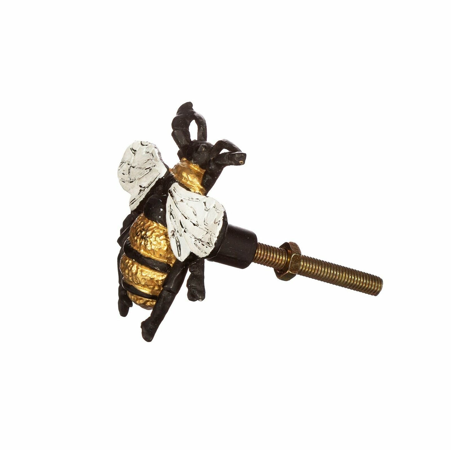 Set of 5 Gold Bee Vintage Metal Drawer Cupboard Pull Door Handle Knob Furniture