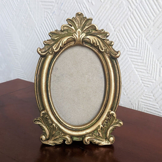 Gold Photo Frame Rustic Vintage Photo Picture Display Home Decor Victorian