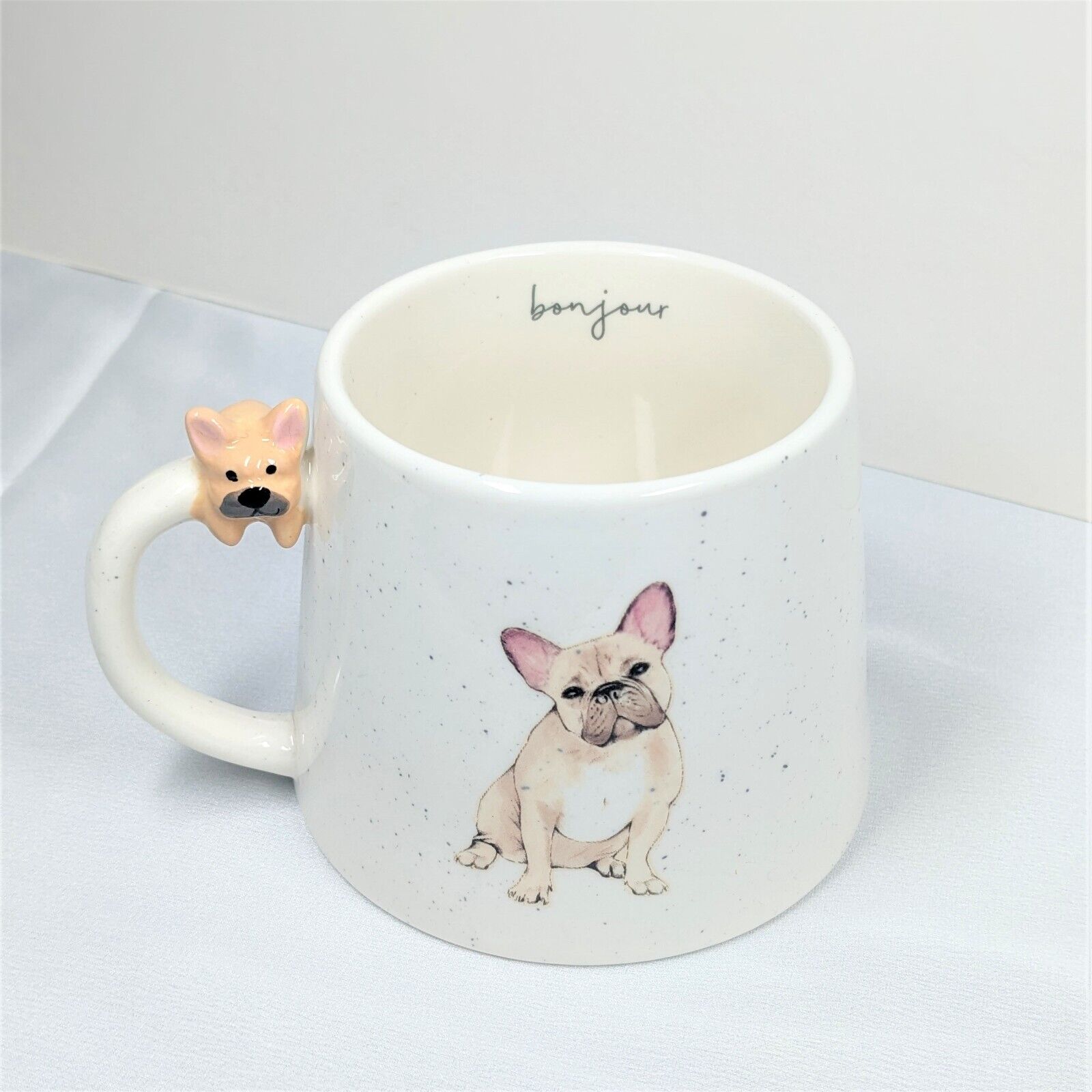 Dog Mugs Tea Coffee Cups 3D Dogs Figures Handles Novelty Mugs Large