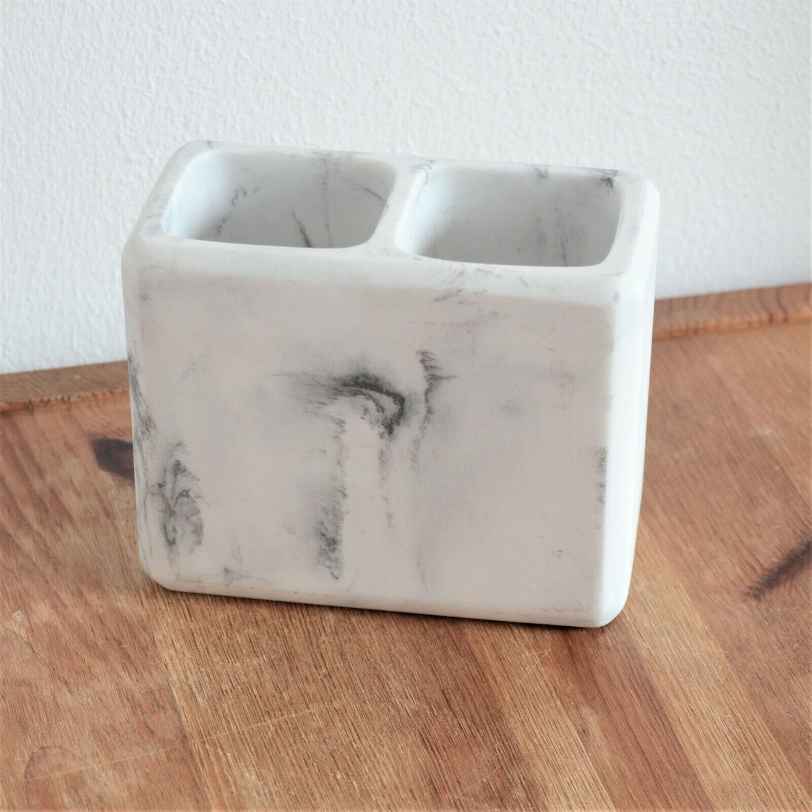 Marble Design Bathroom Accessories Organiser Tumbler Holder Soap Dispenser Tray