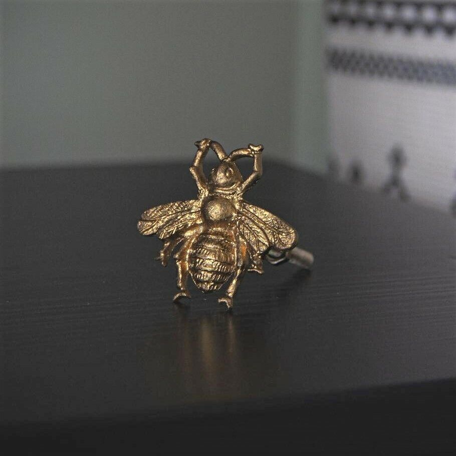 Gold Bee Vintage Metal Drawer Cupboard Pull Door Handle Knob Furniture Handle