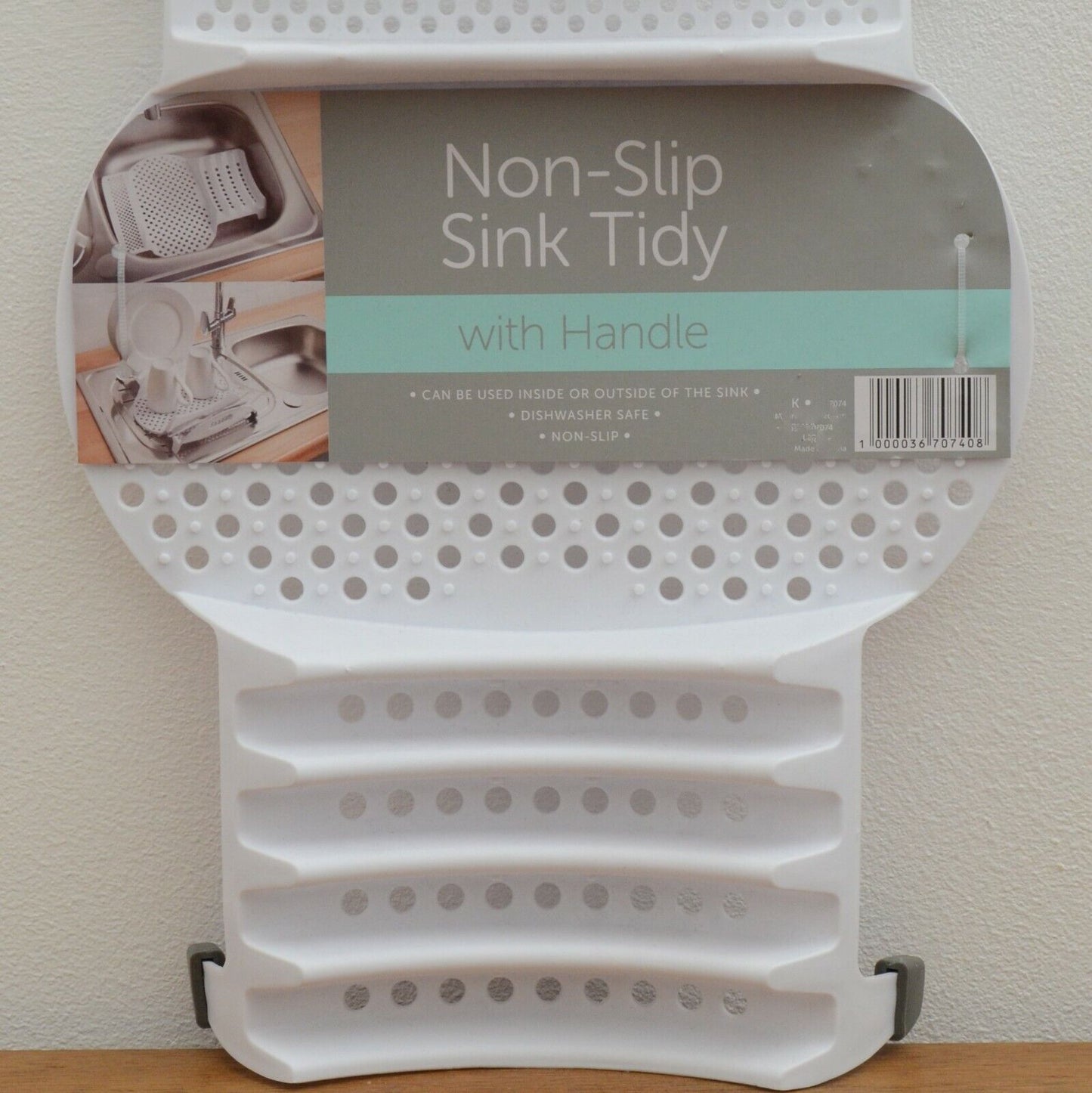 KITCHEN PLASTIC WORKTOP DISH DRAINER DRIP TRAY LARGE SINK DRYING RACK HOLDER 