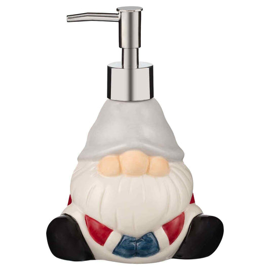 300ml Gonk Christmas Ceramic Lotion Bathroom Liquid Bath Soap Dispenser 