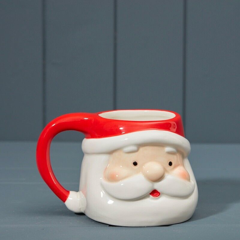 Novelty Father Santa Christmas Ceramic Mug 430ml Coffee Tea Mug Xmas Decor Gift