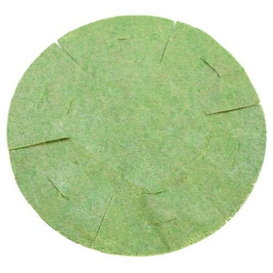 4Pc Green Natural Jute Liner 16inch Hanging Basket Round Shape Garden Home Decor