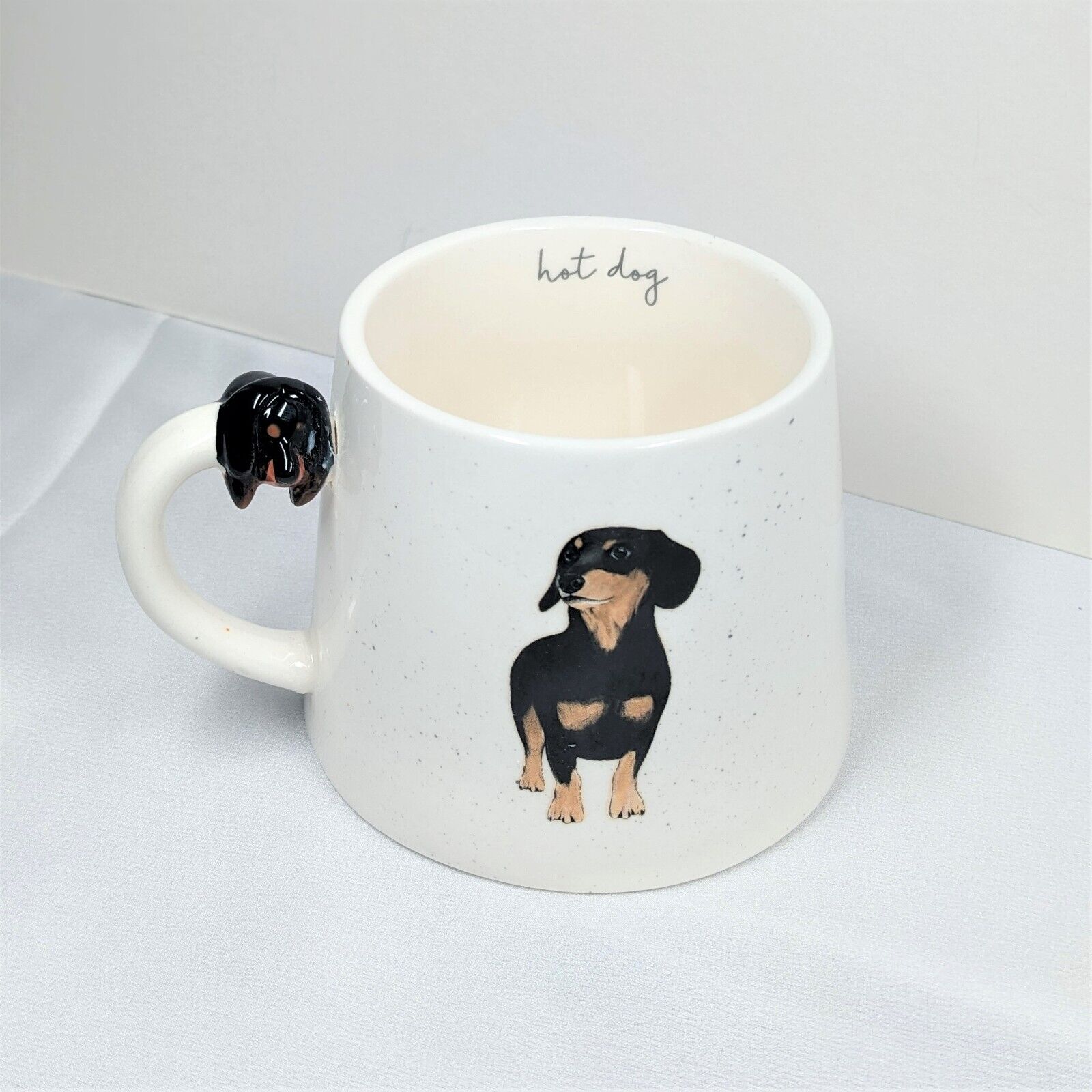 Dog Mugs Tea Coffee Cups 3D Dogs Figures Handles Novelty Mugs Large