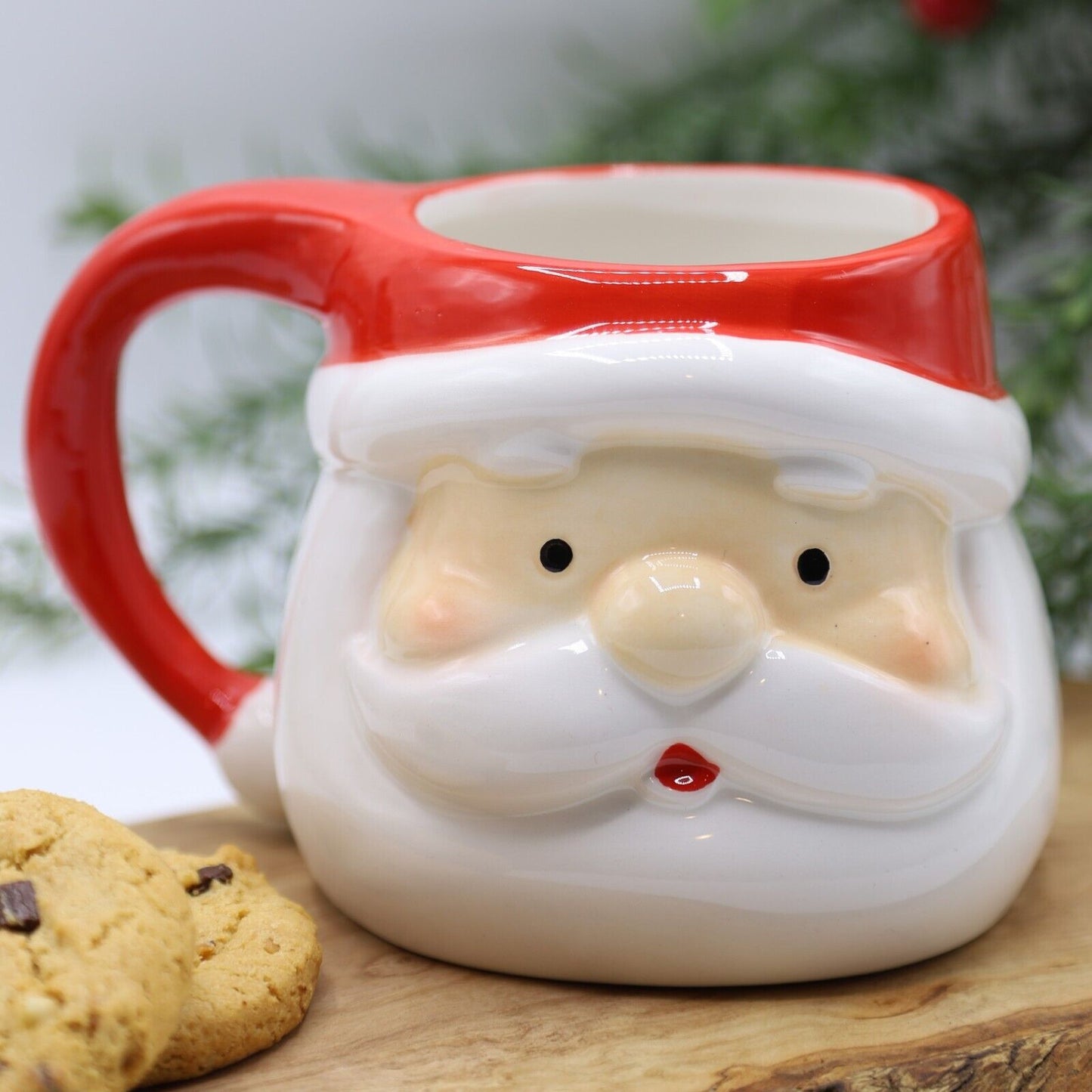 Novelty Father Santa Christmas Ceramic Mug 430ml Coffee Tea Mug Xmas Decor Gift